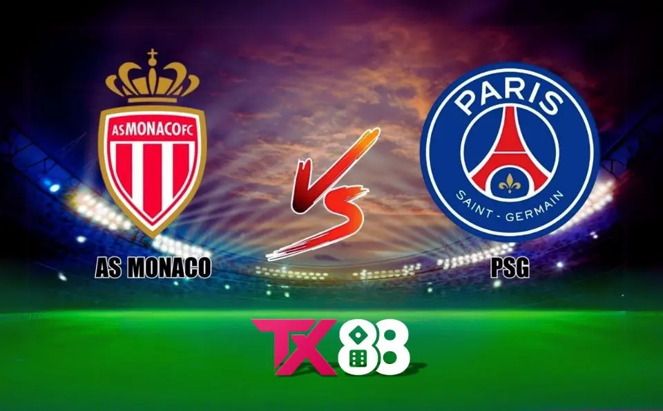 Soi kèo Monaco vs PSG Ligue 1 (03h00 ngày 19/12/24) TX88