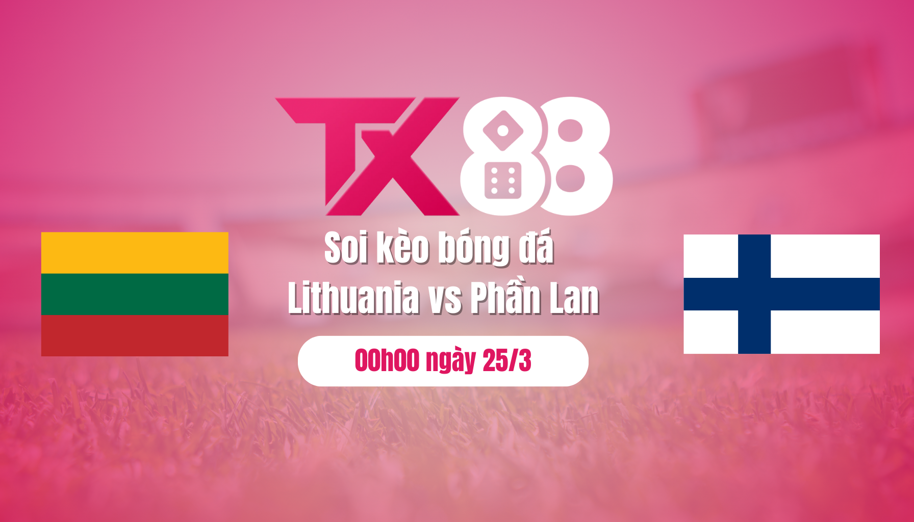 Soi kèo bóng đá Lithuania vs Phần Lan, 00h00 ngày 25/3: Bắt nạt chủ nhà TX88