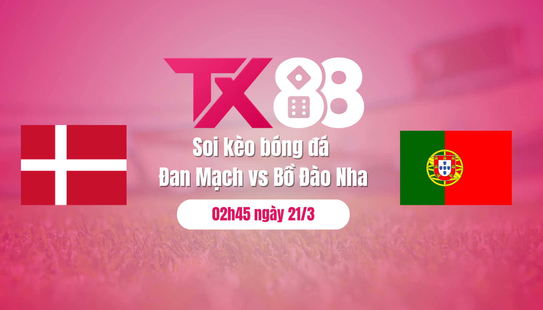 Soi kèo bóng đá Đan Mạch vs Bồ Đào Nha, 02h45 ngày 21/3: Có Ronaldo, có chiến thắng TX88